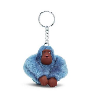 Akcesoria Kipling Sven Small Monkey Keychain Niebieskie | PL 1203JP